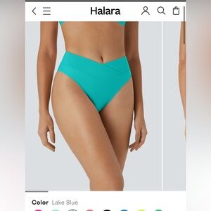 HALARA Lake Blue Bikini Bottom